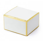 Gold & White Favour Boxes (10 pack)