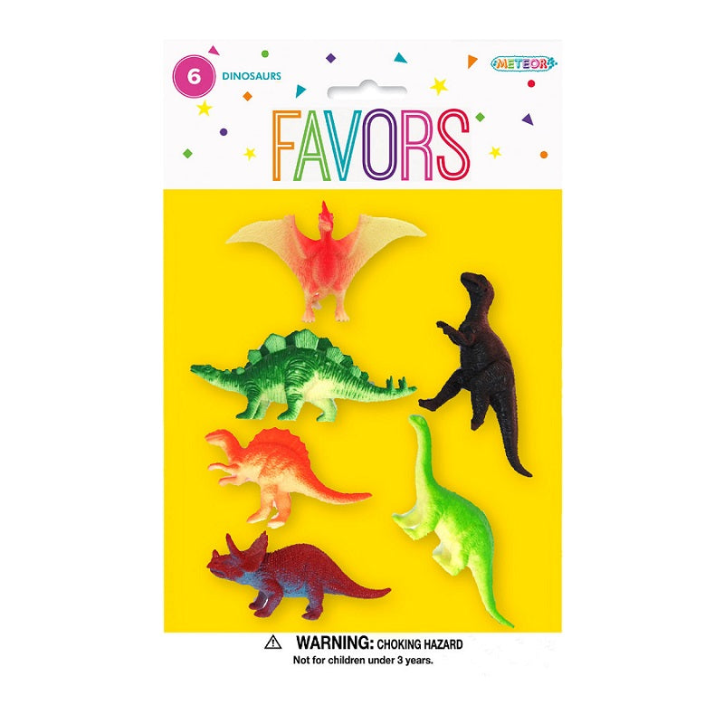 Dinosaur Party Favours (6 pack)