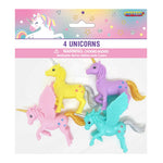 Pastel Unicorn Party Favours (4 pack)