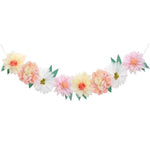 Giant Paper Flower Garden Garland