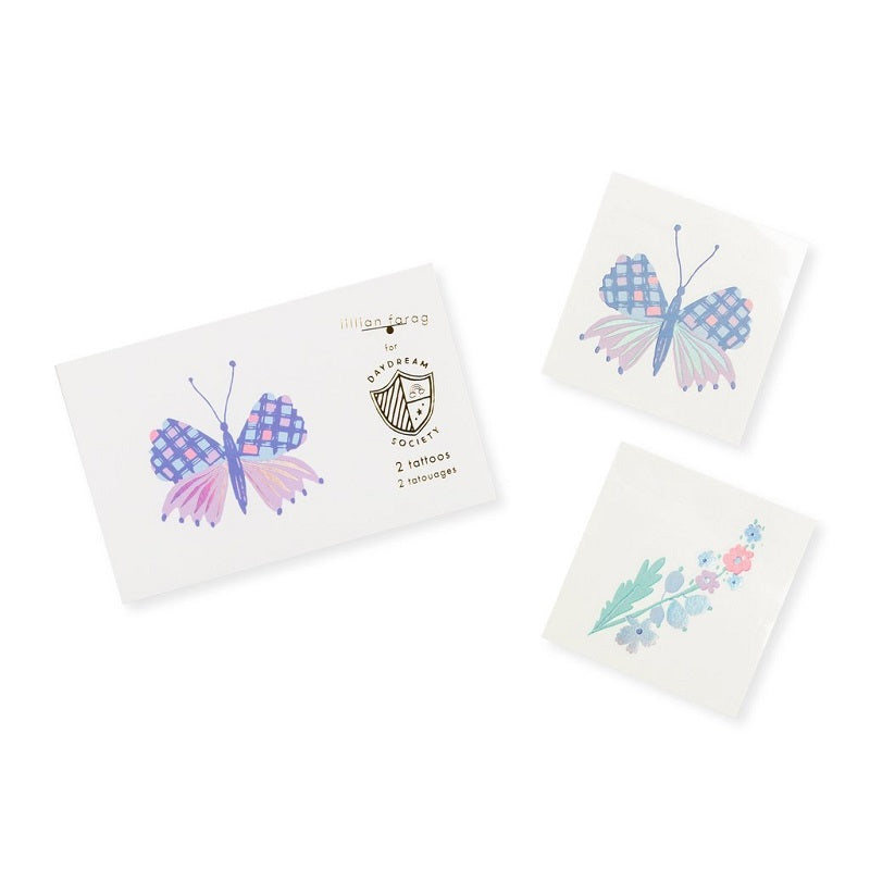 Flutter Temporary Tattoos (2 pack)