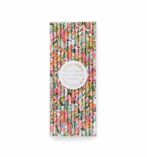 Garden Party Straws (25 pack)