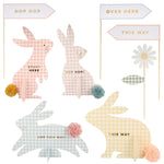 Gingham Bunnies Egg Hunt Kit