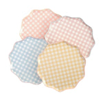 Gingham Assorted Plates (12 pack)