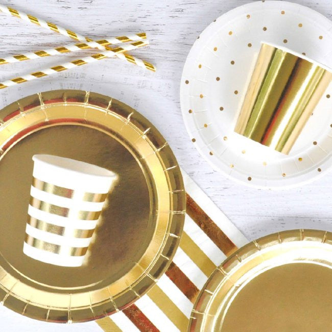 Gold Foil Cupcake Wrappers (12 pack)