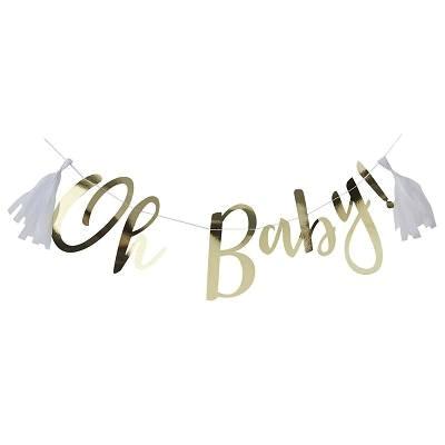 Gold Oh Baby Bunting