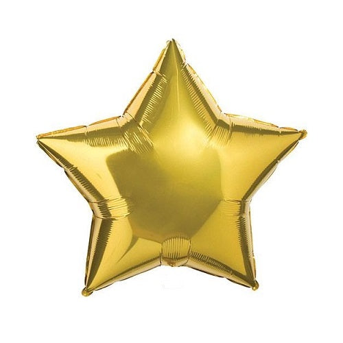 Gold Star Balloon