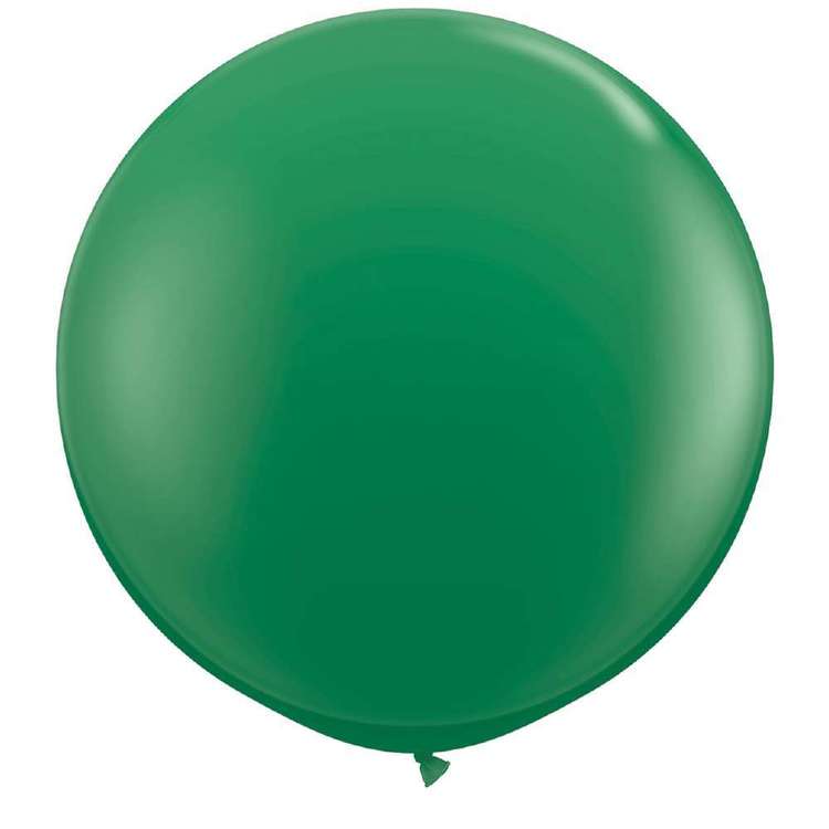 Dark Green Giant 90cm Round Balloon