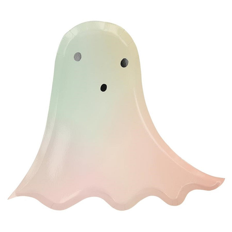 Pastel Halloween Ghost Plates (8 pack)