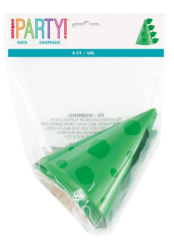 Dinosaur Party Hats (8 pack)
