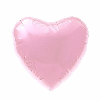 Light Pink Foil Heart Balloon