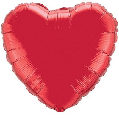 Red Foil Giant 90cm Heart Balloon