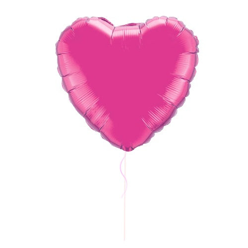 INFLATED Giant Magenta Heart Balloon (PICKUP)
