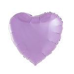 Lavender Foil Heart Balloon