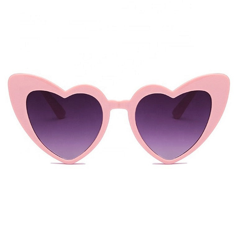 Pink Heart Sunglasses