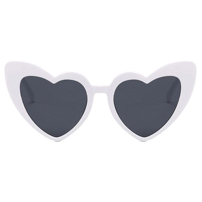 White Heart Sunglasses – Ruby Rabbit - Main Image