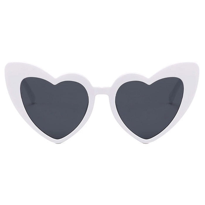 White Heart Sunglasses