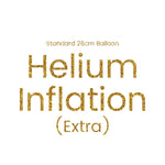 Helium Inflation for Standard 28cm Balloon (PICKUP ONLY)