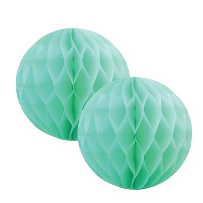 Mint Honeycomb Balls 15cm (2 pack)