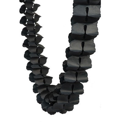 Black Honeycomb Garland (4m)