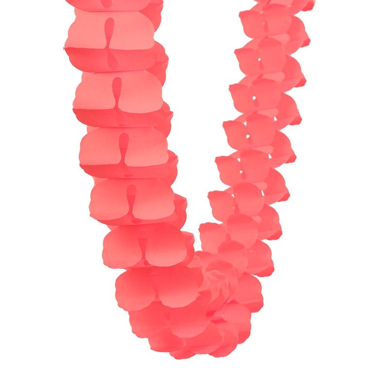 Coral Honeycomb Garland (4m)