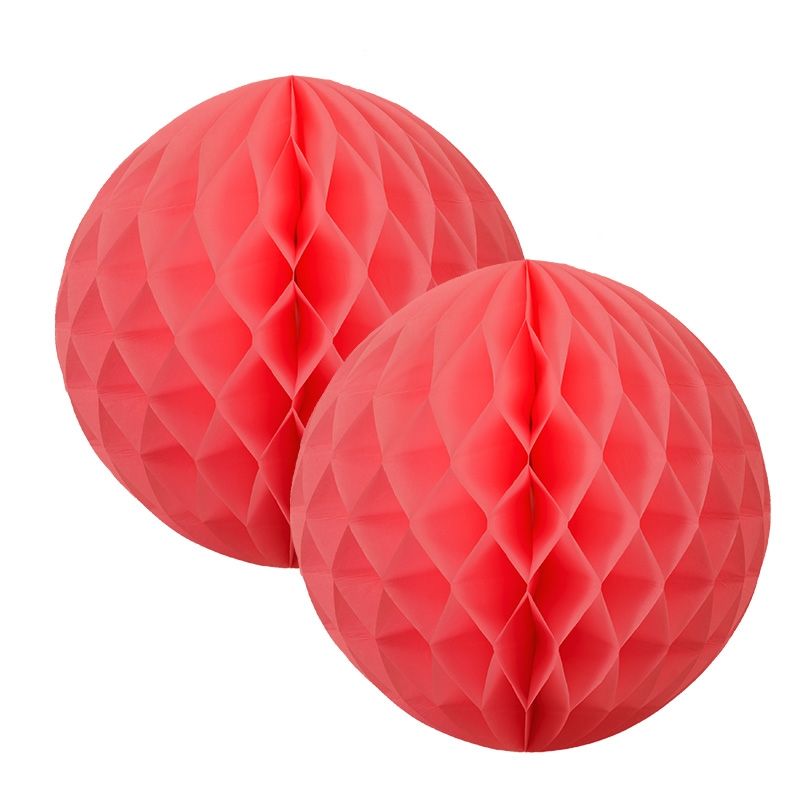 Coral Honeycomb Balls 15cm (2 pack)