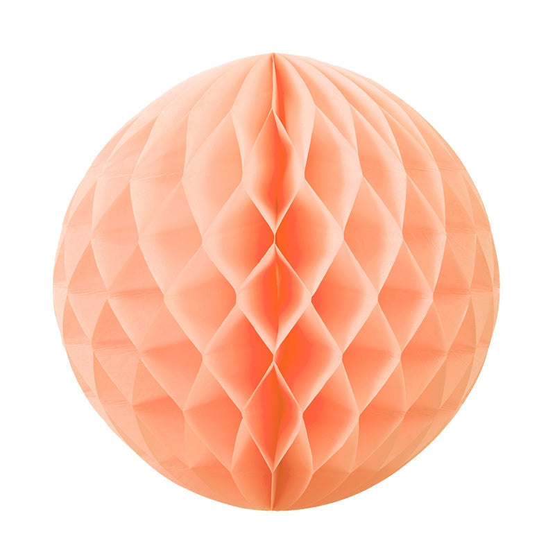 Peach Honeycomb Ball 25cm