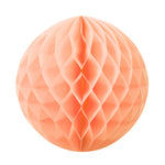 Peach Honeycomb Ball 25cm