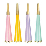 Pastel Party Horns (4 pack)