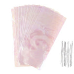 Iridescent Clear Favour Bags (10 pack)