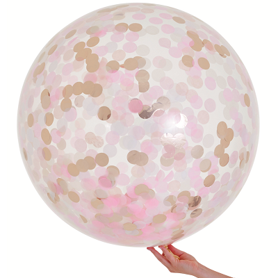 Blossom Jumbo 90cm Confetti Balloon