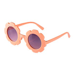 Kids Peach Flower Sunglasses