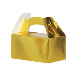 Metallic Gold Lunch Boxes (5 pack)