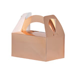 Metallic Rose Gold Lunch Boxes (5 pack)