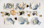 Malibu Blue Watercolour Plates (8 pack)