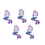 Mermaid Sticker Set (5 pack)