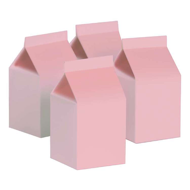 Pink Milk Boxes (10 pack)