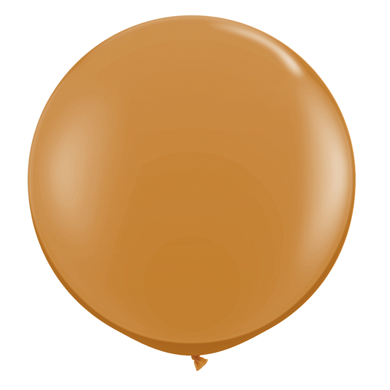 Mocha Giant 90cm Round Balloon – Ruby Rabbit