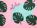 Fuchsia Aloha Place Cards (6 pack)