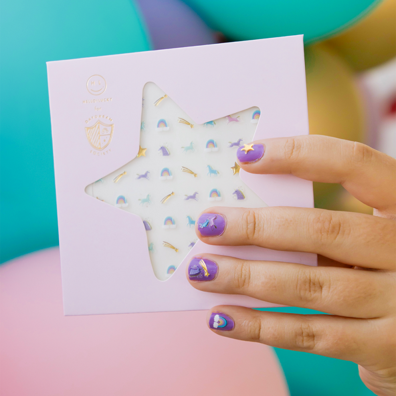 Unicorn & Rainbow Nail Stickers