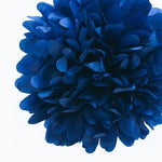 Navy Blue Tissue Pom Pom