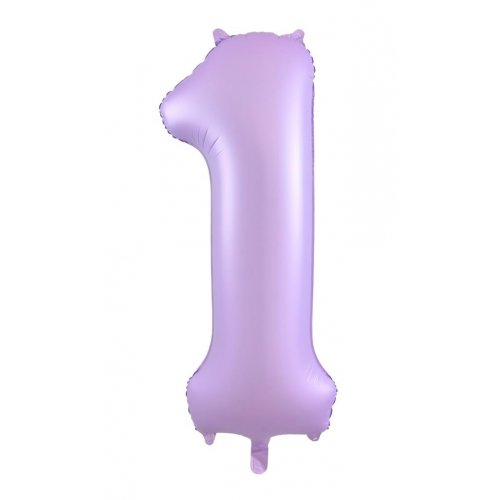 Matte Lilac Giant Number Balloon