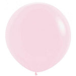 Matte Pastel Pink Giant 90cm Round Balloon