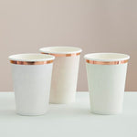 Pastel Watercolour Cups (8 pack)