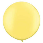 Pearl Lemon Giant 75cm Round Balloon