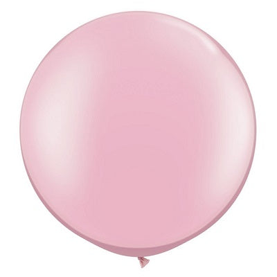 Pearl Pink Giant 75cm Round Balloon