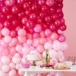 Pink Ombre Balloon Wall Kit