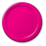 Hot Pink Plates (24 bulk pack)