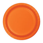 Sunkissed Orange Plates (24 bulk pack)