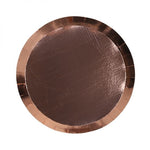 Metallic Rose Gold Small Plates (10 pack)